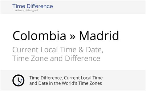 time difference with colombia